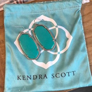 Kendra Scott Danielle turquoise earrings